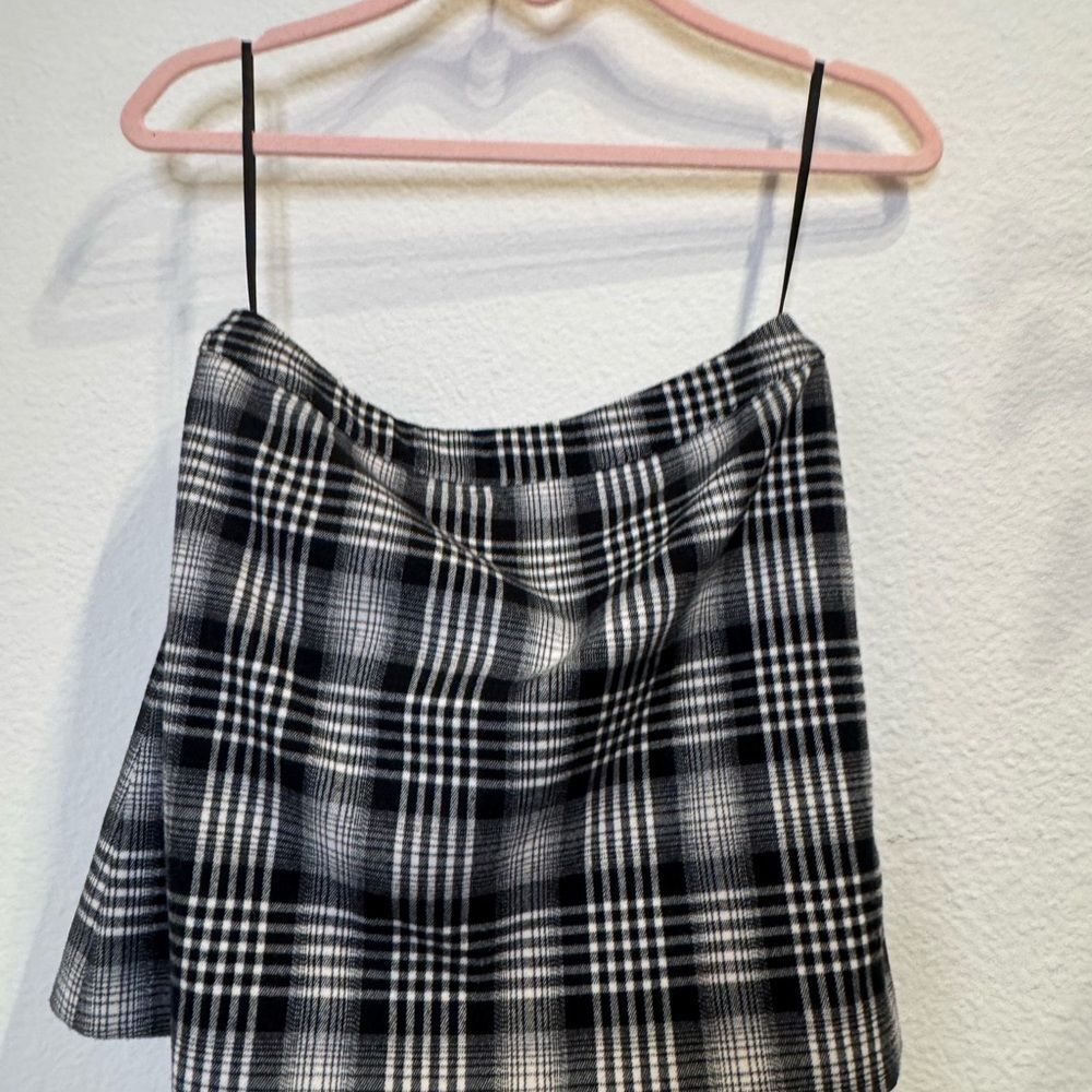 LF Monochrome Checkered Skirt - Picture 4 of 8